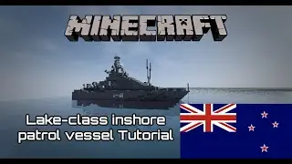 Minecraft (Inshore lake class patrol boat) tutorial