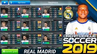 ✅Como Colocar La Plantilla Del Real Madrid Para El Dream League Soccer 2021-2022 Con Kits Y Fichajes
