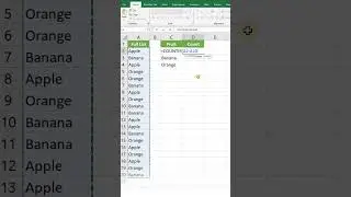 How to Count Distinct Values In Excel #excel