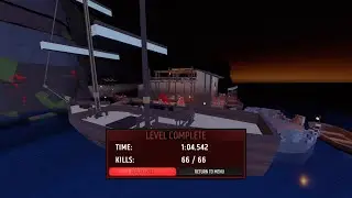 Paint the Town Red - Pirate Cove 100% Speedrun [1:06.717]