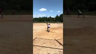 Men’s Slowpitch Softball 🥎 Brightbill with a bakside in playoffs ! 💪🏼 #Asa #sundayleague #usssa
