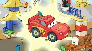Lego Duplo. Lightning Makvin race. Makvin against Chico. Lego hollow online race