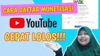 HOW TO REGISTER THE LATEST YOUTUBE MONETIZATION || FAST RELEASE