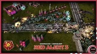HDR - Red Alert 3 - Epic Solo TD_byReefer Jungle Defence v3.0 Bunker Edit - Uprising Reborn Mod 2022
