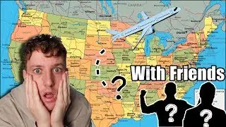 Throwing A Dart At A Map And Flying Where Ever It Lands..