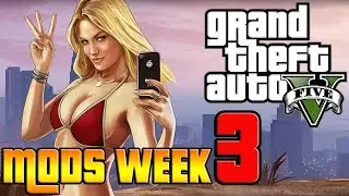 GTA V PC MODS WEEK 3! (Gravity Gun, Vehicle Cannon & More)