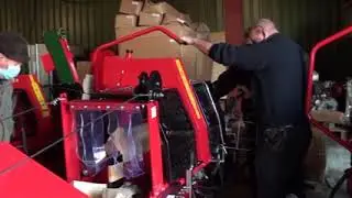 Sägespaltautomat Woodking 40BF Testlauf 1