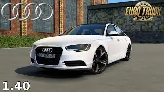 (ETS2 1.40) Audi A6 C7 V3 | Euro Truck Simulator 2 Mods