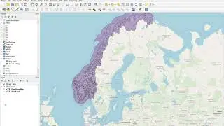 How to make and print map in QGIS