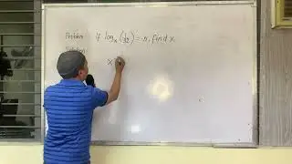 Solution of Logarithmic Equation