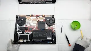 Asus ROG Strix G531GU ES133T / Keyboard Replacement / HDD Upgrade
