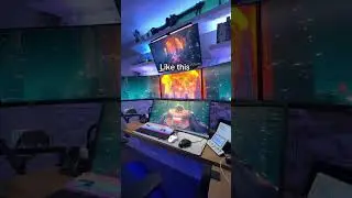 I don’t think I can function without my monitors! 🥲 #gaming #pcgaming