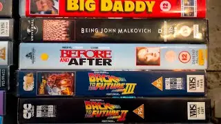 Ex-Rental VHS Tape Collection in 4K