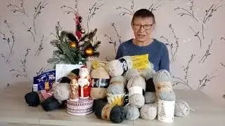 Ура! Новогодний подарок от вязальных подруг. 