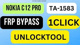 Nokia C12 Pro Ta-1583 Frp bypass 1 Click 100℅