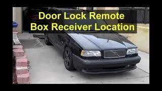 Volvo 850 door wireless remote receiver box location - VOTD
