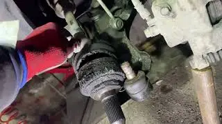 Замена наружного пыльника ШРУСа на Шевроле нубира /Лачетти