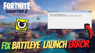 How to FIX BattlEye Launcher Error Fortnite Chapter 3 Season 1👈
