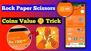 Rock paper scissors upi add & coins value | payment problem solved | Coins earning