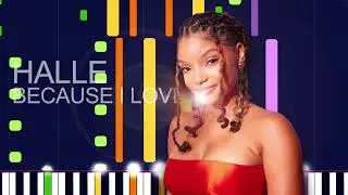 Halle - BECAUSE I LOVE YOU (PRO MIDI FILE REMAKE) - "in the style of"
