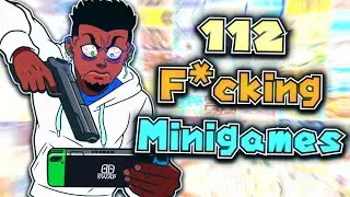 Beating All 112 Super Mario Party Jamboree Minigames In One Video.