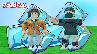 BUĞRA İLE BUZA DÖNÜŞTÜK!! Roblox