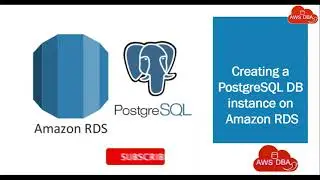 01 Creating a PostgreSQL DB instance with easy create using amazon rds console