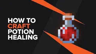 How to make a Potion of Healing in Minecraft