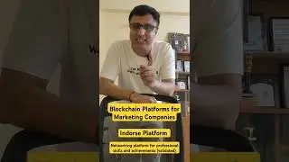 Indorse - Blockchain Platforms for Marketing Company - validated networking for professional skills