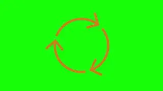 Infinity loop green screen animation | Free to use