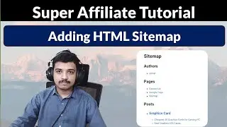 How to Create HTML Sitemap in AffiliatePress Pro Wordpress Theme
