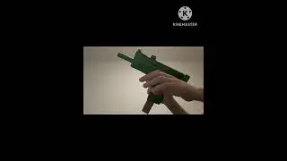DIY "Mac 10" из бумаги и картона. #shorts