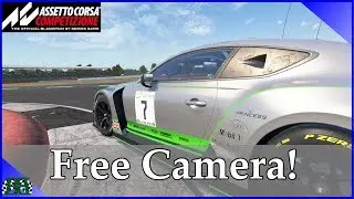 How To Move The Assetto Corsa Competizione Replay Camera! | Free cam for great screenshots!