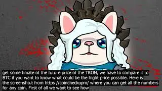 The predictions for tron trx price by end of  coin market cap