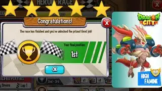 Dragon City - Winning 1st Prize In Heroic Race Event October 2022