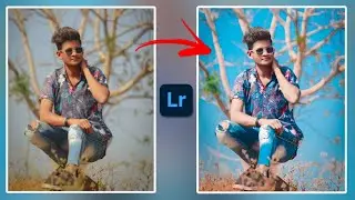 Adobe Lightroom Blue Sky Photo Editing Tutorial | Change Sky Color Lightroom CC Mobile
