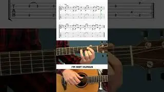 XXXTENTACION - I'm Not Human - GUITAR Tutorial