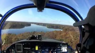 Glassy-Water Seaplane Landing Surprises Passenger
