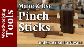 Pinch Sticks \ Crucible Pinch Rod kit \ Woodworking