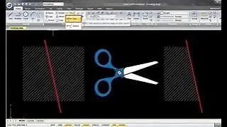 trim tool bar in autocad 2017