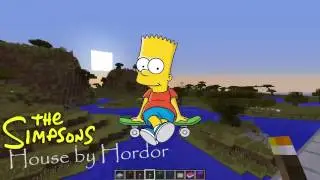 ОБЗОР ДОМ СИМПСОНОВ в minecraft  The Simpsons