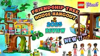LEGO Friends Friendship Tree House Hangout🏕️ (