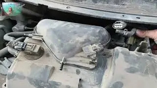 How to replace the ignition coil and spark plug on a Nissan March,  Nissan Micra K12