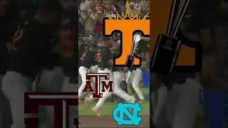 College World Series, but in College Football 25 #cfb25 #collegefootball #ncaa25 #collegebaseball