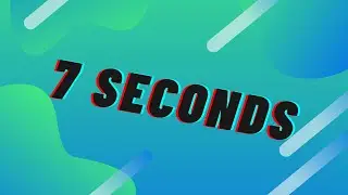 Intro Music 7 Seconds - Original Synth Pop Instrumental (Synth, Bass, Drums) - 