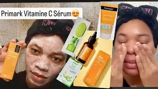 Produit miracle pour le teint claire/Soins de visages pour une peau très grasse+Vitamine C Primark👌🏽