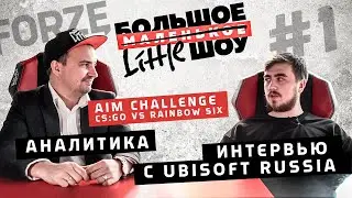 БОЛЬШОЕ МАЛЕНЬКОЕ ШОУ #1 - ИНТЕРВЬЮ С UBISOFT RUSSIA/AIM CHALLENGE CS:GO VS. RAINBOW SIX: SIEGE