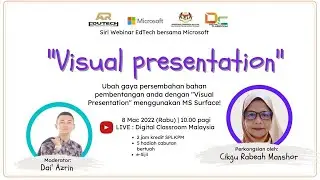 "Visual Presentation" menggunakan Microsoft Surface