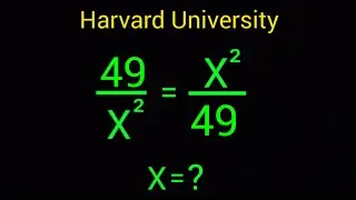 Harvard Entrance Exam Question | A Nice Math Olympiad Algebra Tricks.