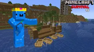 TEKNE LİMANI! 🚢 Minecraft SURVİVAL 18.BÖLÜM
